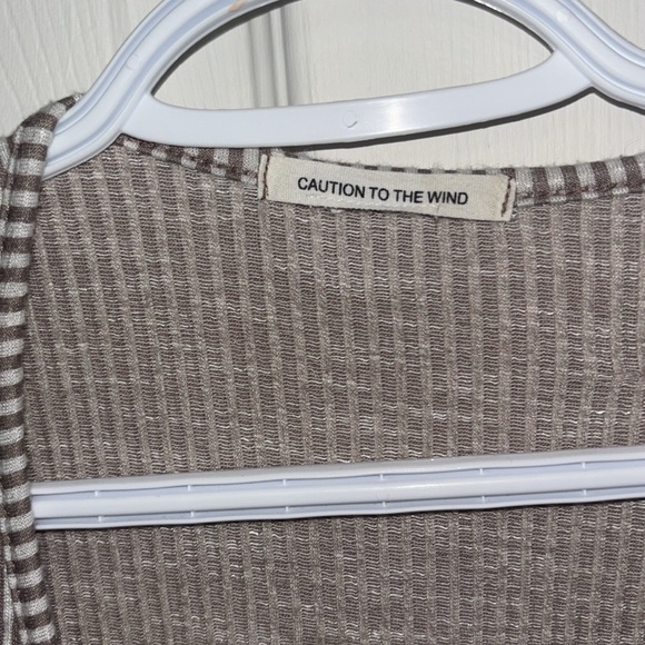 Size small Caution to the Wind top. - Picture 2 of 2